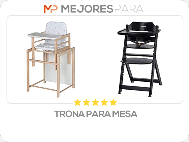 trona para mesa