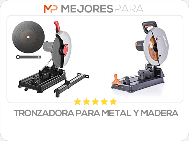 tronzadora para metal y madera