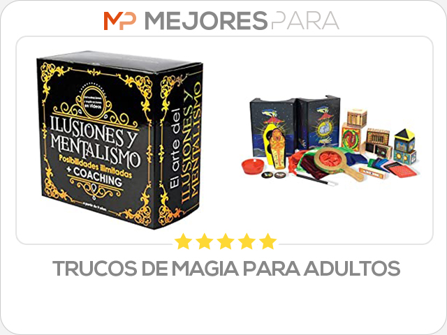 trucos de magia para adultos