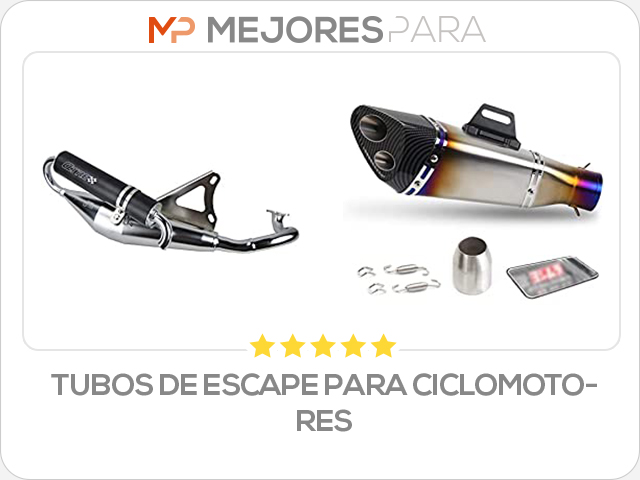 tubos de escape para ciclomotores