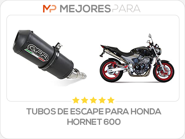 tubos de escape para honda hornet 600