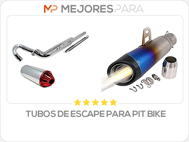 tubos de escape para pit bike