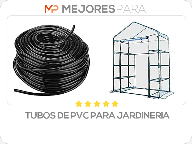 tubos de pvc para jardineria