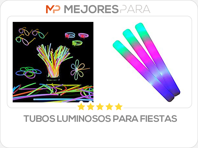 tubos luminosos para fiestas