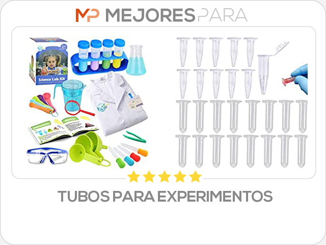 tubos para experimentos