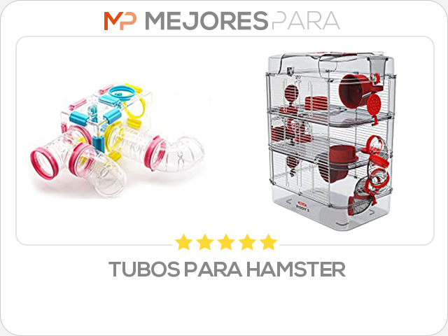 tubos para hamster