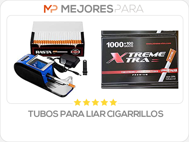 tubos para liar cigarrillos