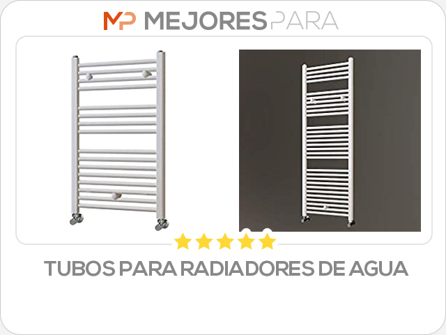 tubos para radiadores de agua