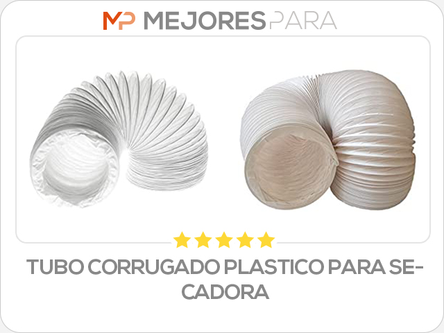 tubo corrugado plastico para secadora