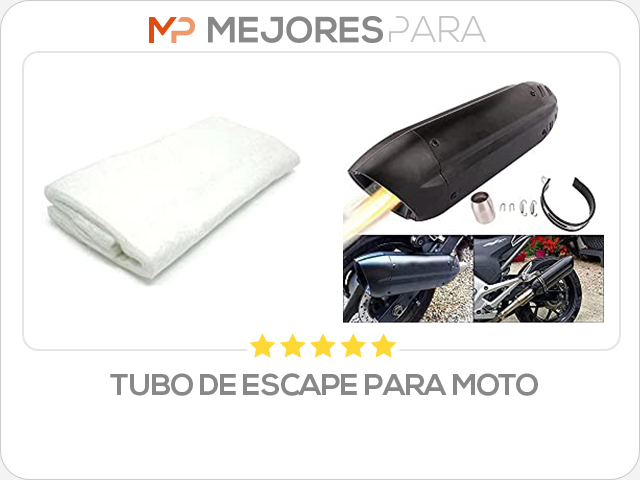 tubo de escape para moto