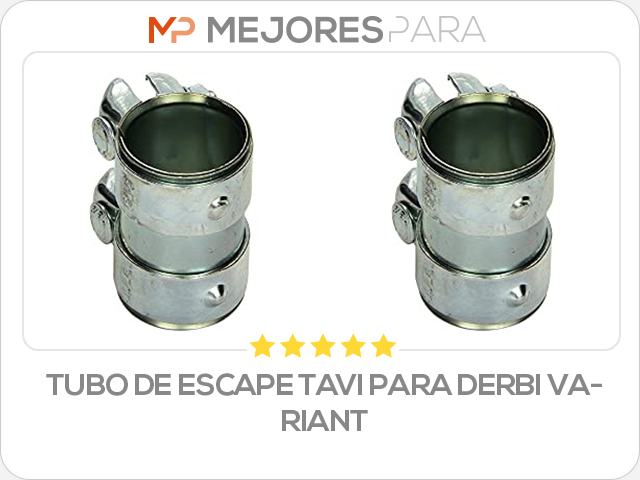 tubo de escape tavi para derbi variant