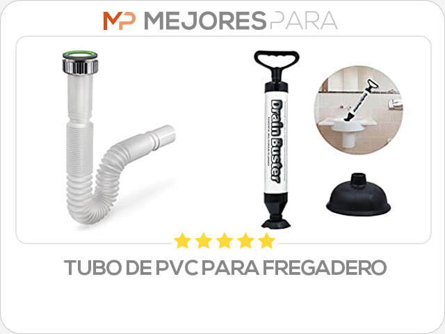 tubo de pvc para fregadero