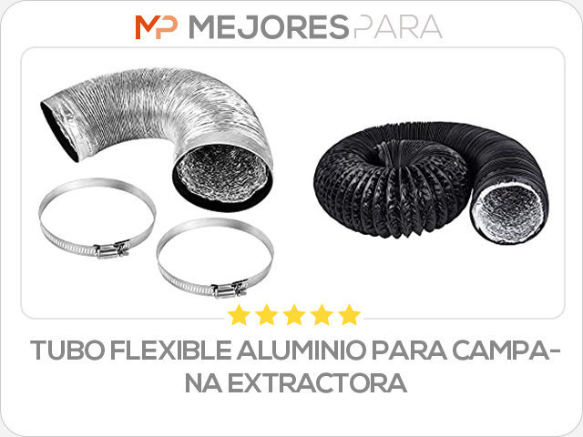 tubo flexible aluminio para campana extractora