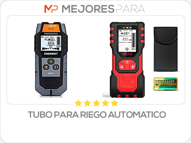 tubo para riego automatico