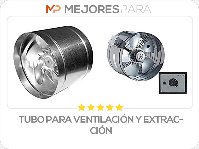 tubo para ventilación y extracción