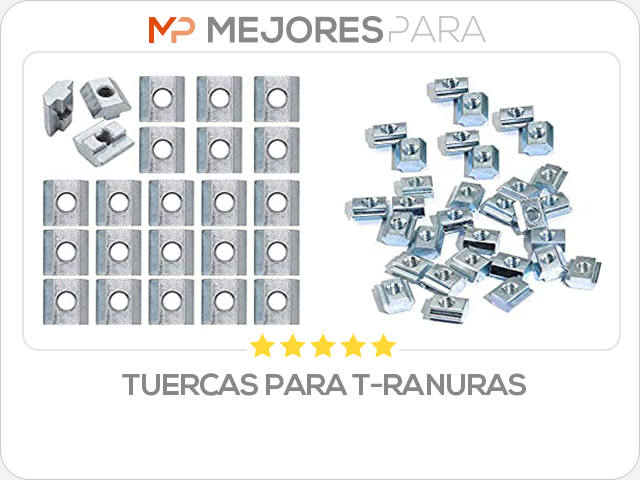 tuercas para T-ranuras