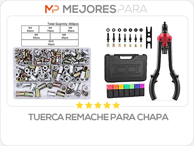 tuerca remache para chapa