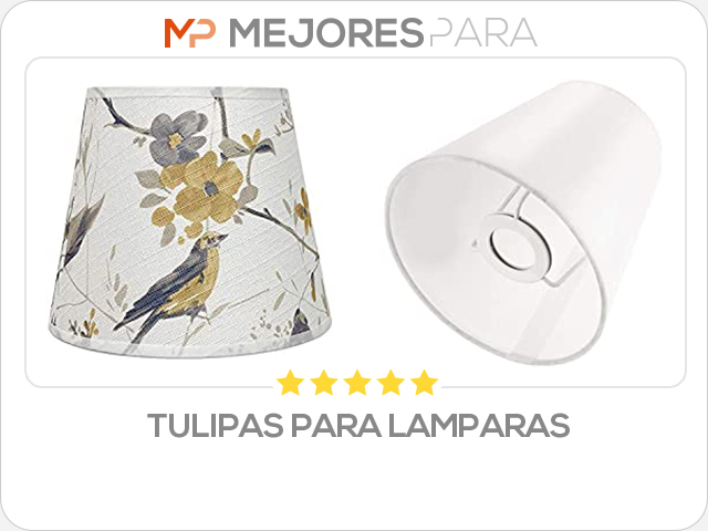 tulipas para lamparas