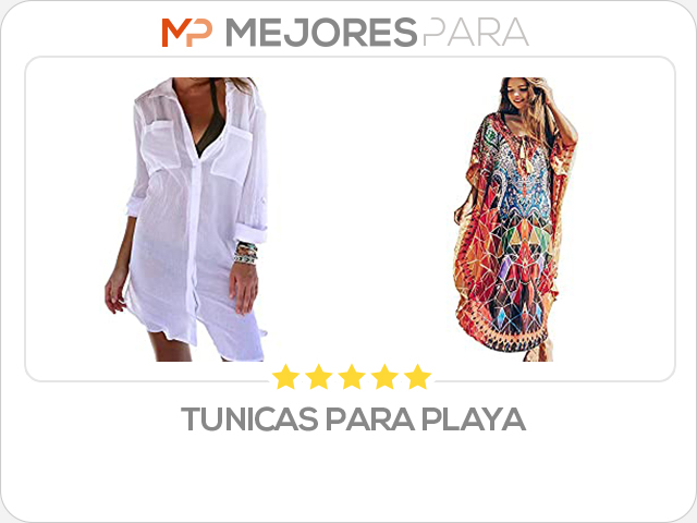 tunicas para playa