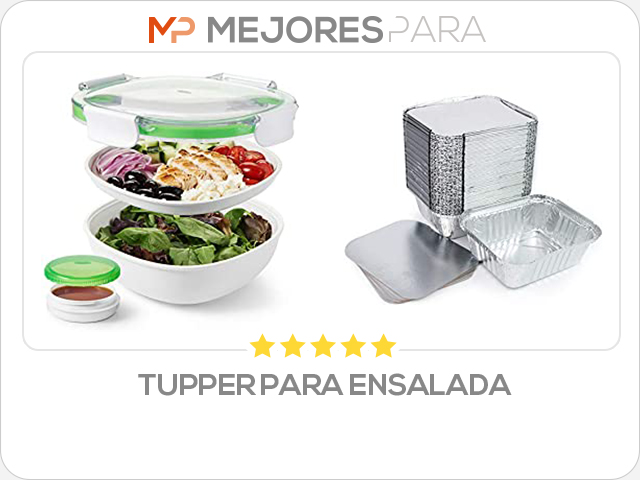 tupper para ensalada