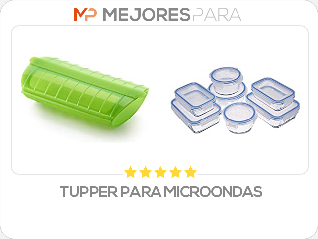 tupper para microondas