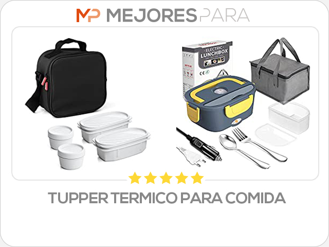 tupper termico para comida