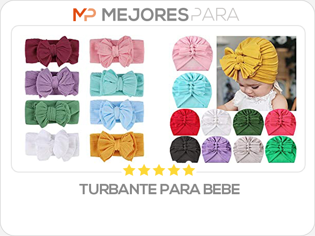 turbante para bebe