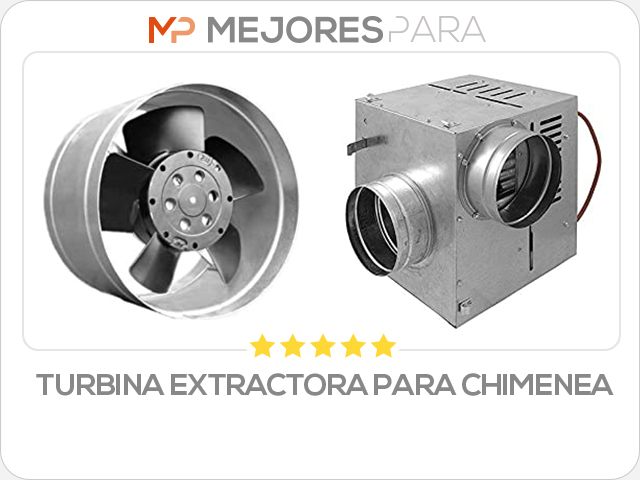 turbina extractora para chimenea