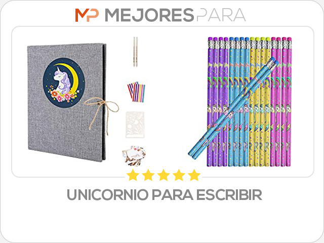 unicornio para escribir