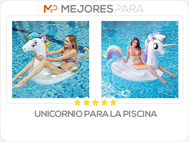 unicornio para la piscina