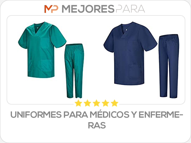 uniformes para médicos y enfermeras