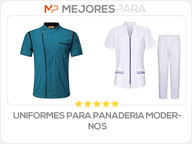 uniformes para panaderia modernos