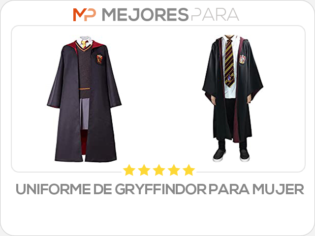 uniforme de gryffindor para mujer