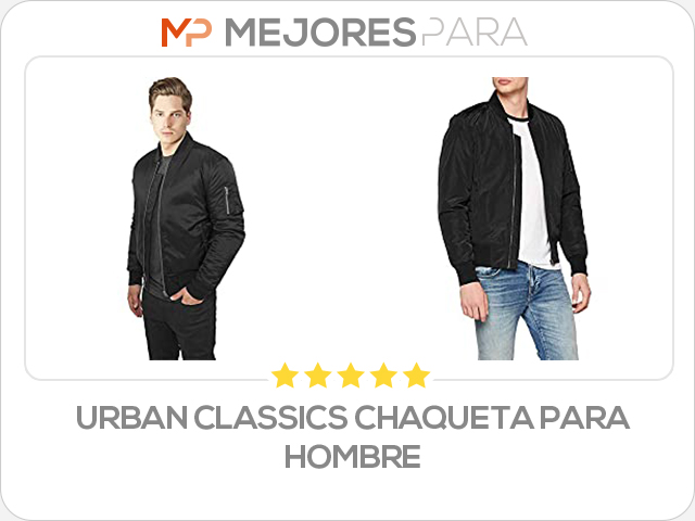 urban classics chaqueta para hombre