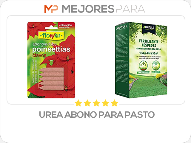 urea abono para pasto