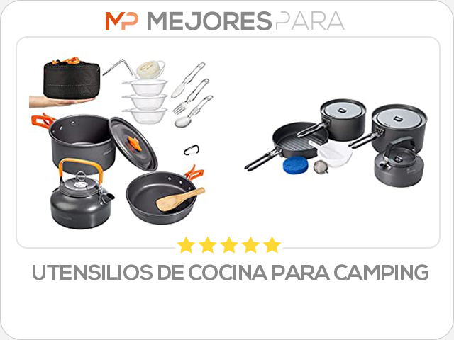 utensilios de cocina para camping