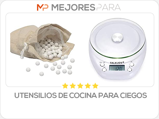 utensilios de cocina para ciegos