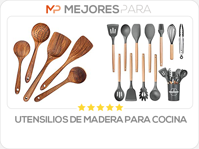 utensilios de madera para cocina