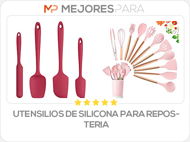 utensilios de silicona para reposteria