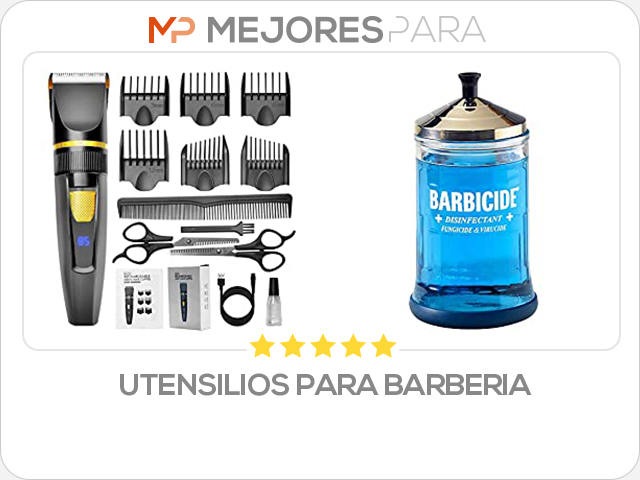 utensilios para barberia