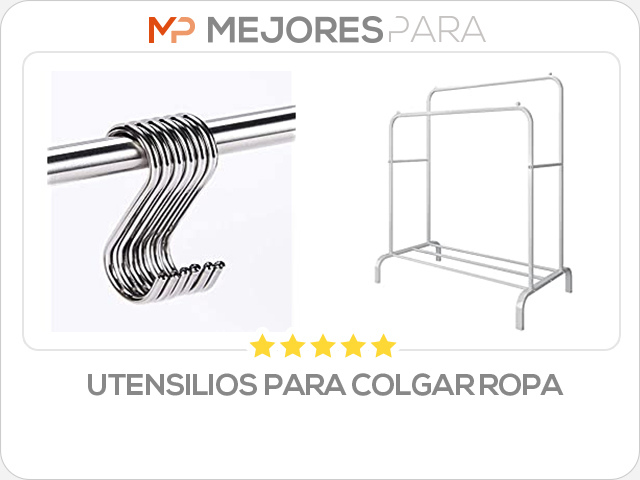 utensilios para colgar ropa