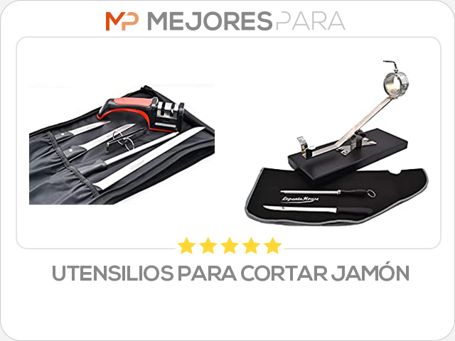 utensilios para cortar jamón