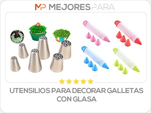 utensilios para decorar galletas con glasa