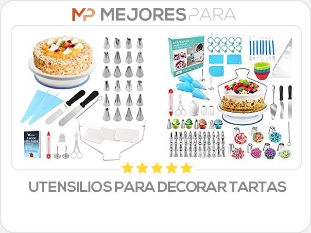 utensilios para decorar tartas