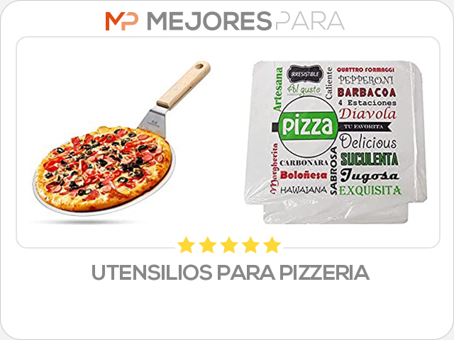 utensilios para pizzeria