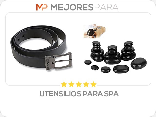 utensilios para spa