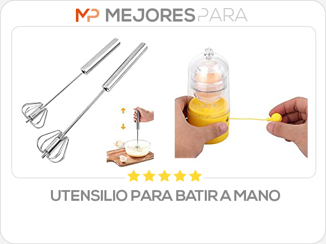 utensilio para batir a mano