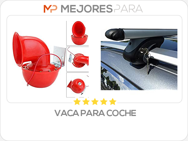 vaca para coche