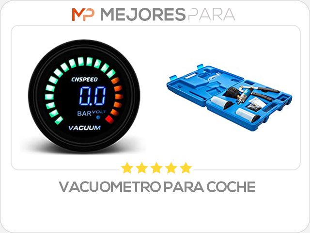 vacuometro para coche