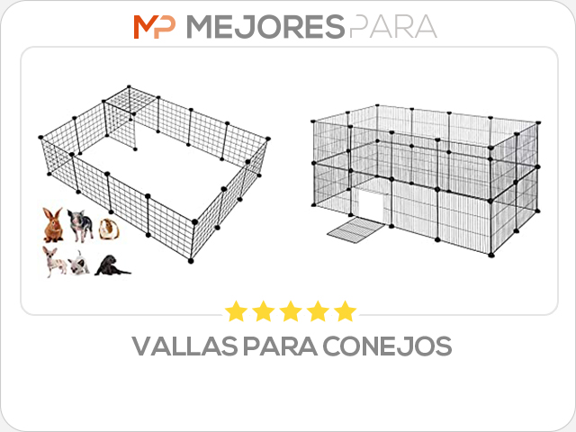 vallas para conejos